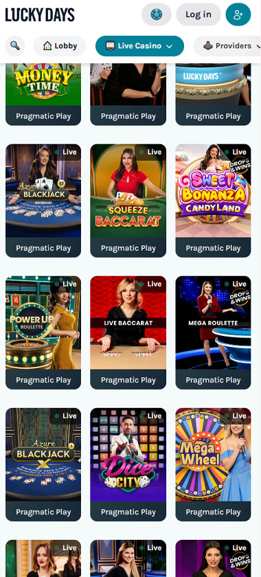 Luckydays-casino-live-casino-games-mobile-review