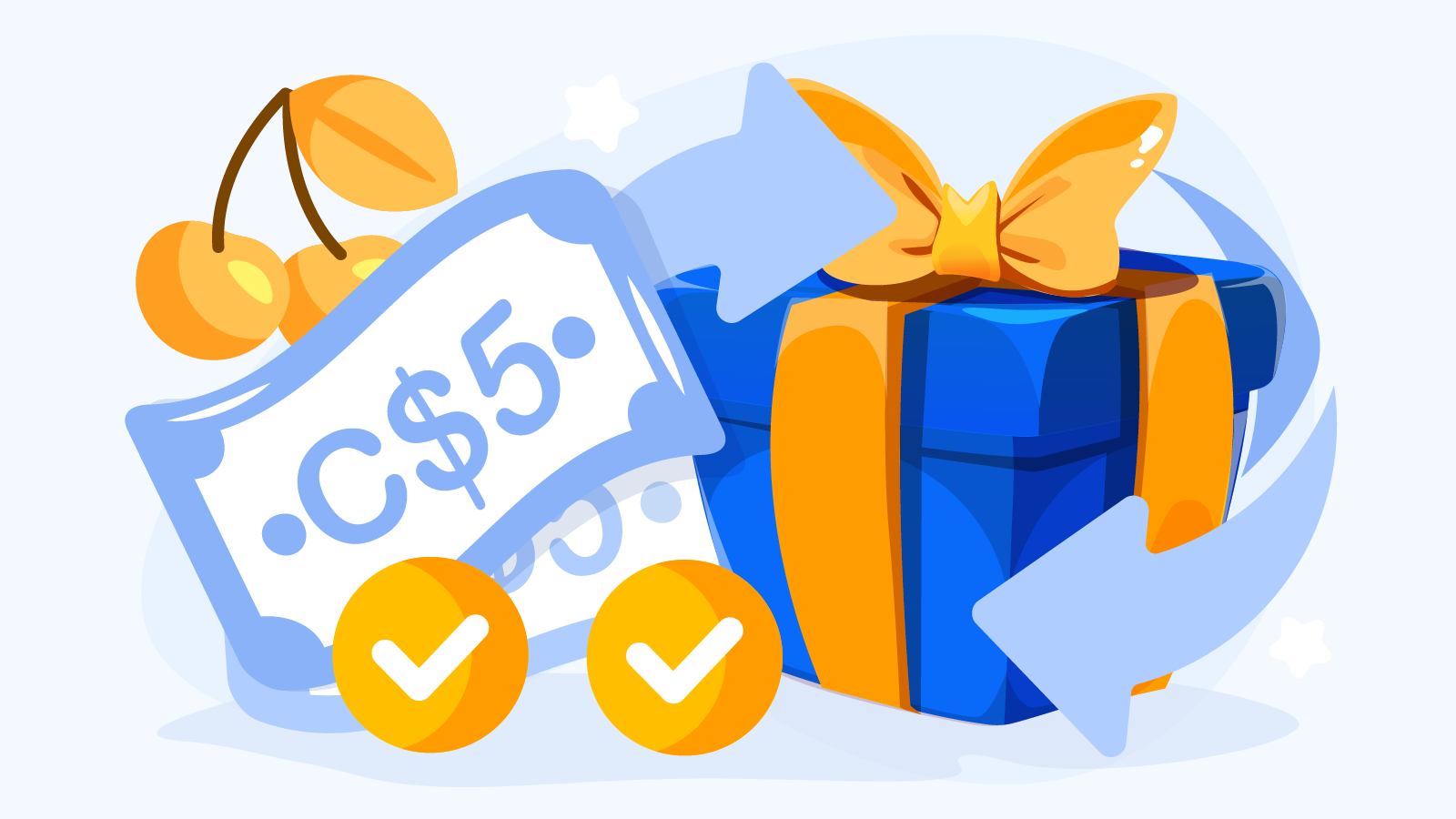 Mathematical breakdown of $5 no deposit bonus Canada wagering requirements showing C$5 × 60x = C$300 playthrough needed, requiring 600 spins at C$0.50 stake, with less than 5% player success rate