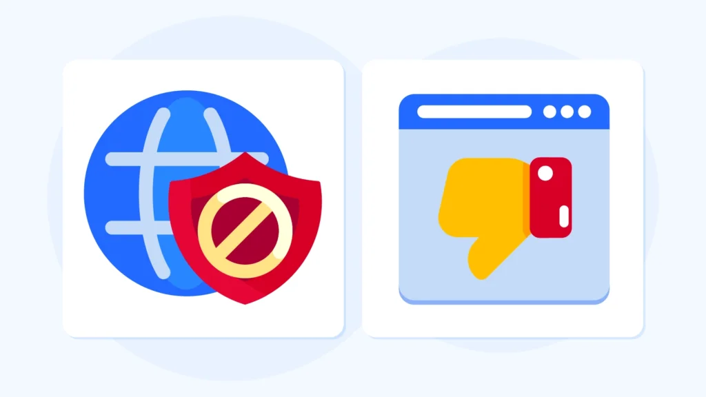 Website & Technical Red Flags