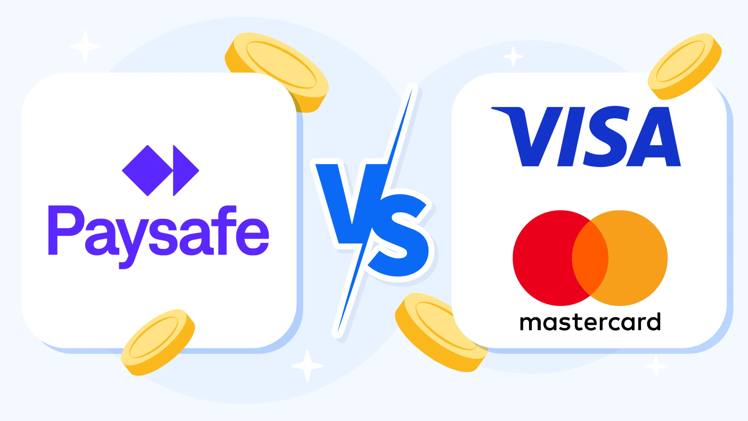 Paysafecard versus prepaid Visa Mastercard comparison for Canadian casino players across 8 factors showing Paysafecard wins for anonymity with cash-purchased PIN and zero setup while prepaid cards win for withdrawal support, flexible reload amounts, and 80% casino acceptance versus 60% for Paysafecard