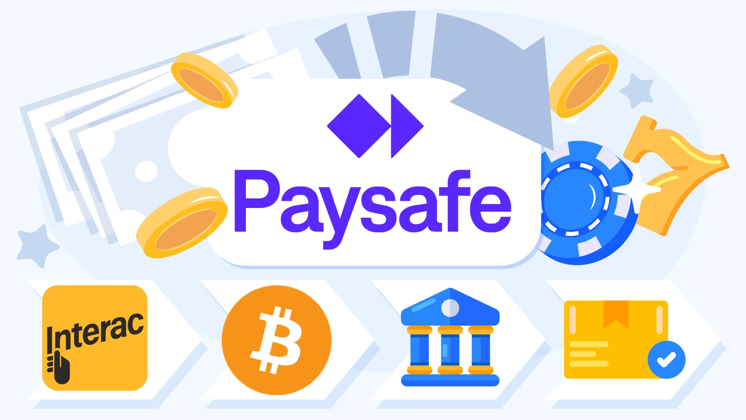 Paysafecard one-way deposit flow diagram showing instant casino deposits but blocked withdrawals in Canada, with four alternative withdrawal methods comparing Interac e-Transfer at 24-72 hours with C$0-C$1.50 fees, Bitcoin at 0-2 hours, bank wire at 3-5 business days with C$15-C$45 fees, and check by courier at 7-14 days tested at Ruby Fortune Casino