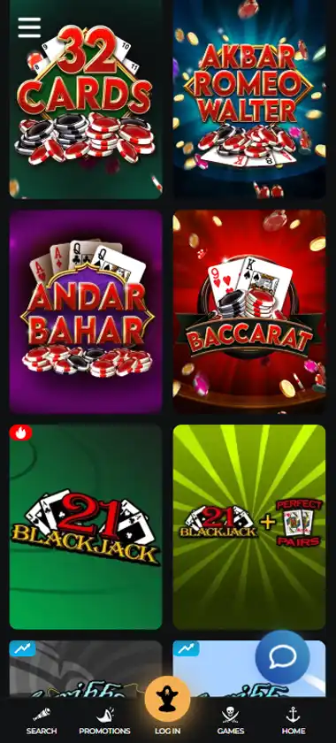 Pacific spins mobile slots interface screenshot showing slot game selection with popular titles and filtering options - captured during platform testing