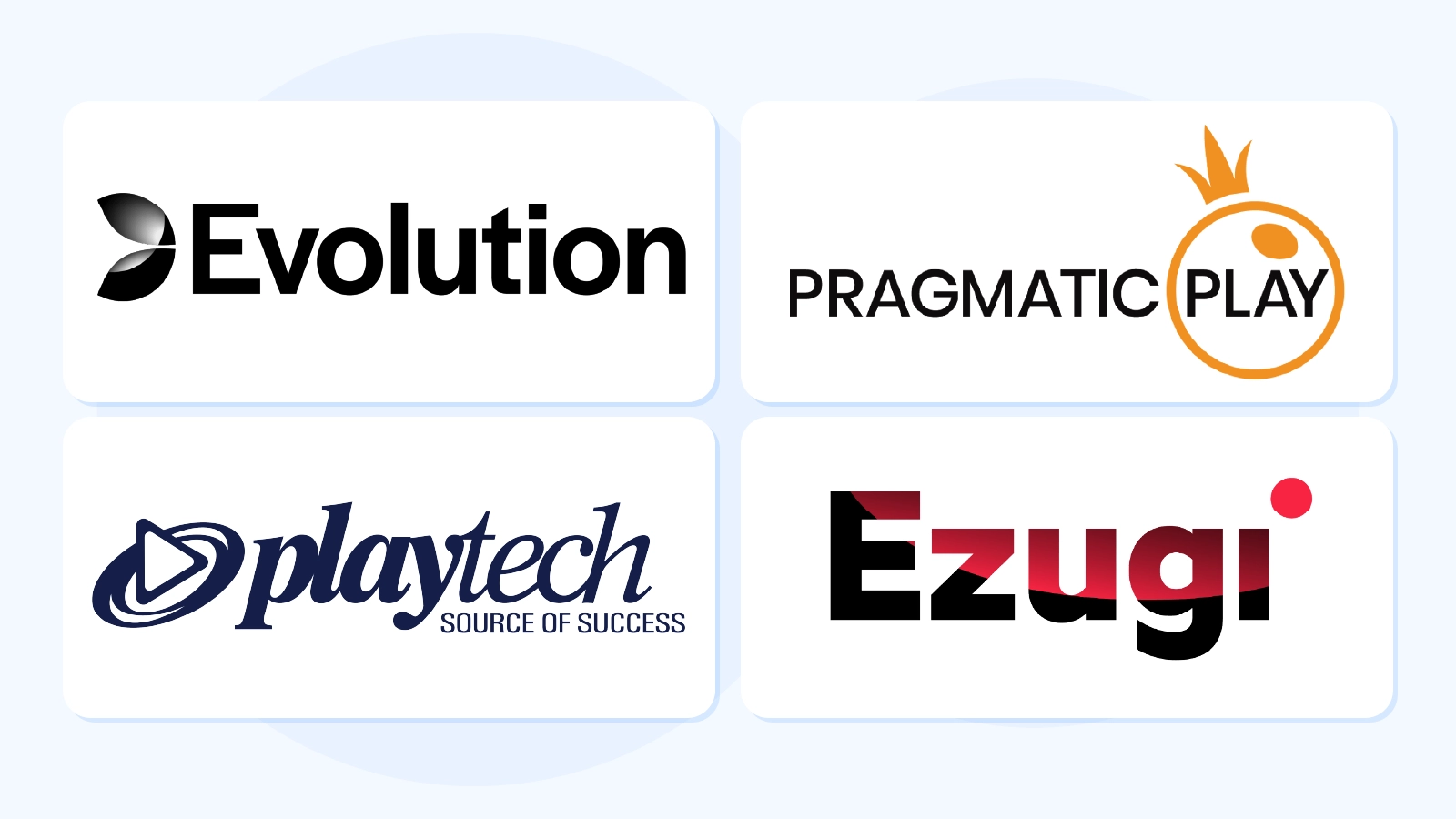 Comparison of top live dealer casino Canada software providers including Evolution Gaming, Pragmatic Play, Playtech and Ezugi with studio quality examples
