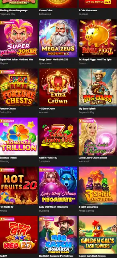 GG.Bet Casino mobile slots interface screenshot showing slot game selection with popular titles and filtering options   captured during platform testing